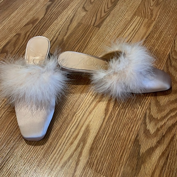 J Crew Feather Heels - Picture 2 of 10